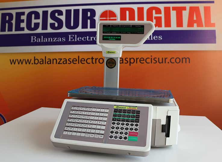 Balanza Digital Etiquetadora Sagas TMA de 30 kg
