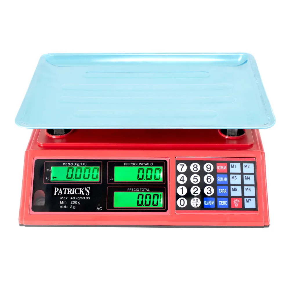 Balanza Patrick's ACS-769T de 30 kg