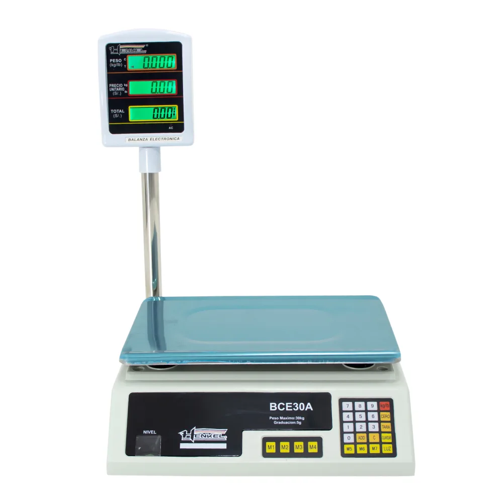 Balanza Henkel BCE30 de 30 kg